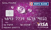 HDFC Solitaire Credit Card